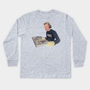 DJ Elon Musk Kids Long Sleeve T-Shirt